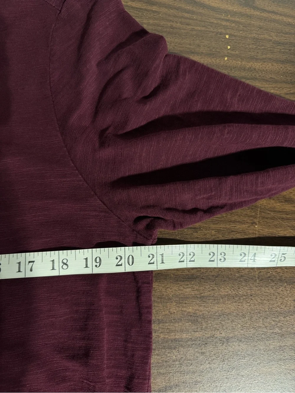 Guess Dark Red Henley Shirt Mens Large Two Tone Affliction Style Y2K Henley Tee